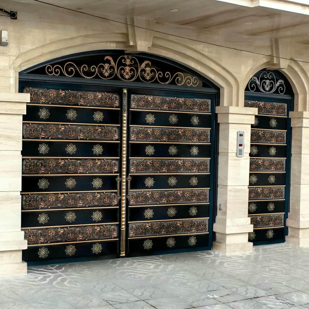 قیمت درب حیاط پارکینگ در آبادان