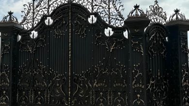 درب حیاط ویلایی در نسیم شهر