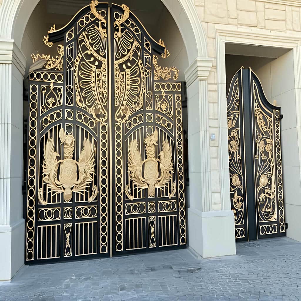 خرید درب حیاط و ویلا مدرن در سیرجان