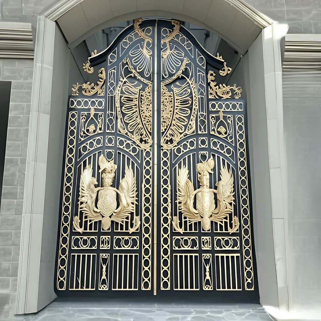 درب حیاط در محمودآباد