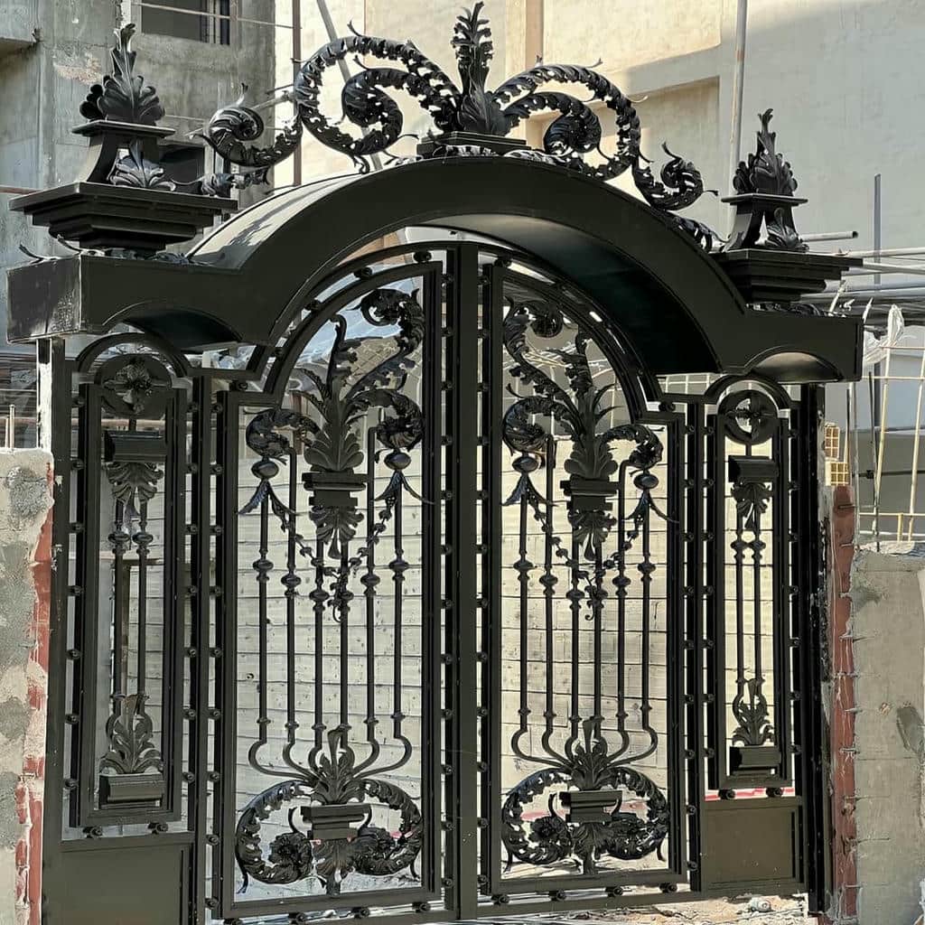 خرید درب حیاط و ویلا ساده در قائمشهر