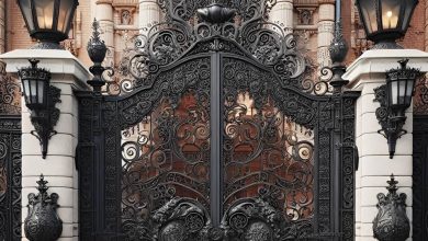 درب حیاط و ویلا در بیرجند