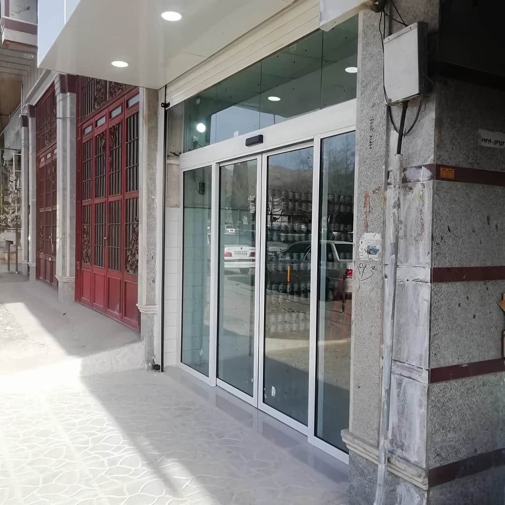 ساخت درب شیشه ای اتوماتیک مدرن