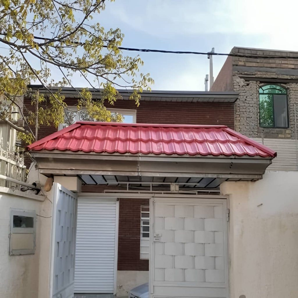 نصب سقف آردواز با اتصالات مقاوم