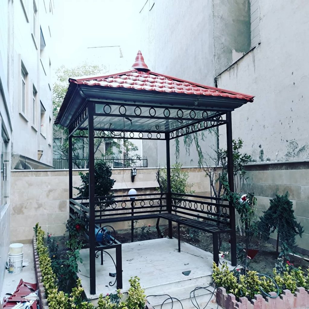 فروش آردواز حیاط و پارکینگ با پوشش ضدزنگ