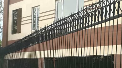 حفاظ سرنیزه ای دیوار مقاوم و کلاسیک برای امنیت بیشتر ساختمان