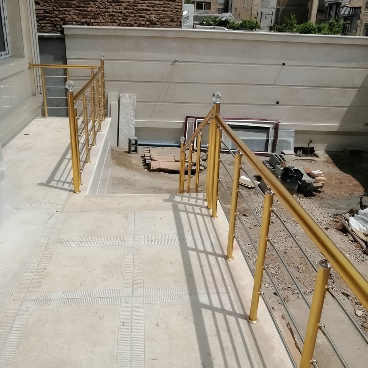 نرده استیل بالکن ایمن