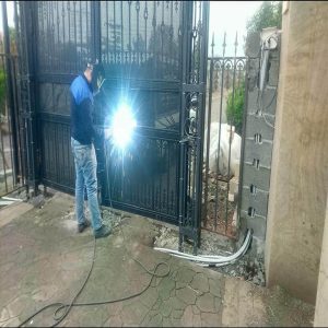 رفع صدای زیاد جک درب پارکینگ