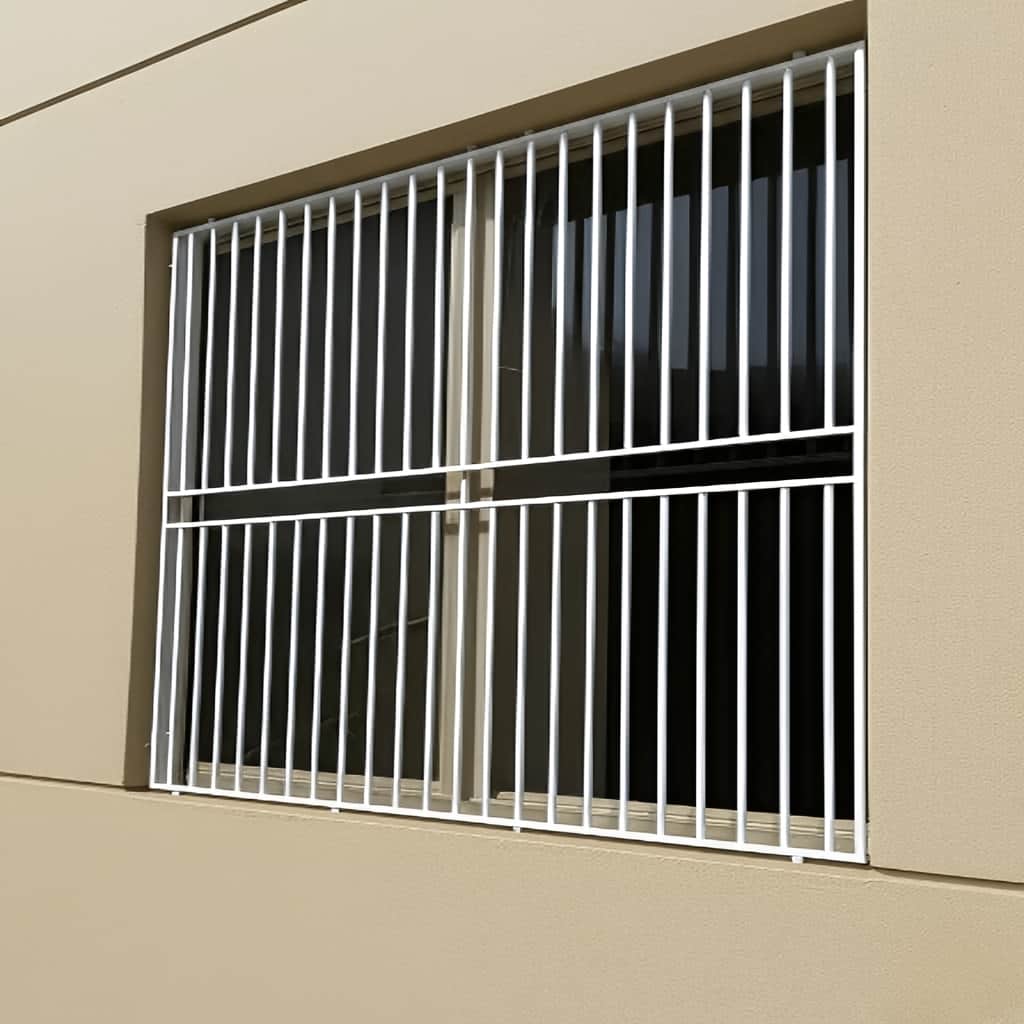 نصب حفاظ پنجره طرح دار لیزری با قاب مقاوم