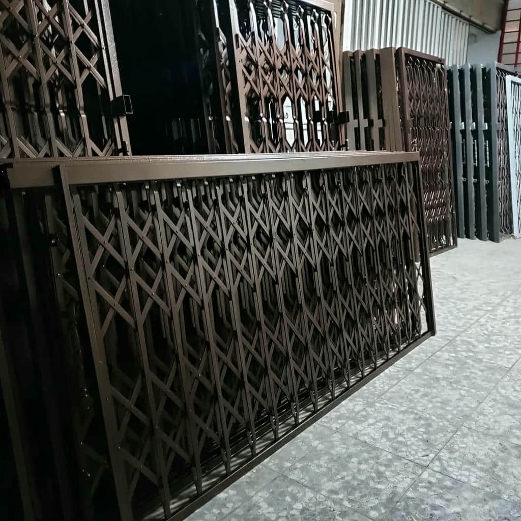 حفاظ آکاردئونی دو جداره ورودی آماده سفارش