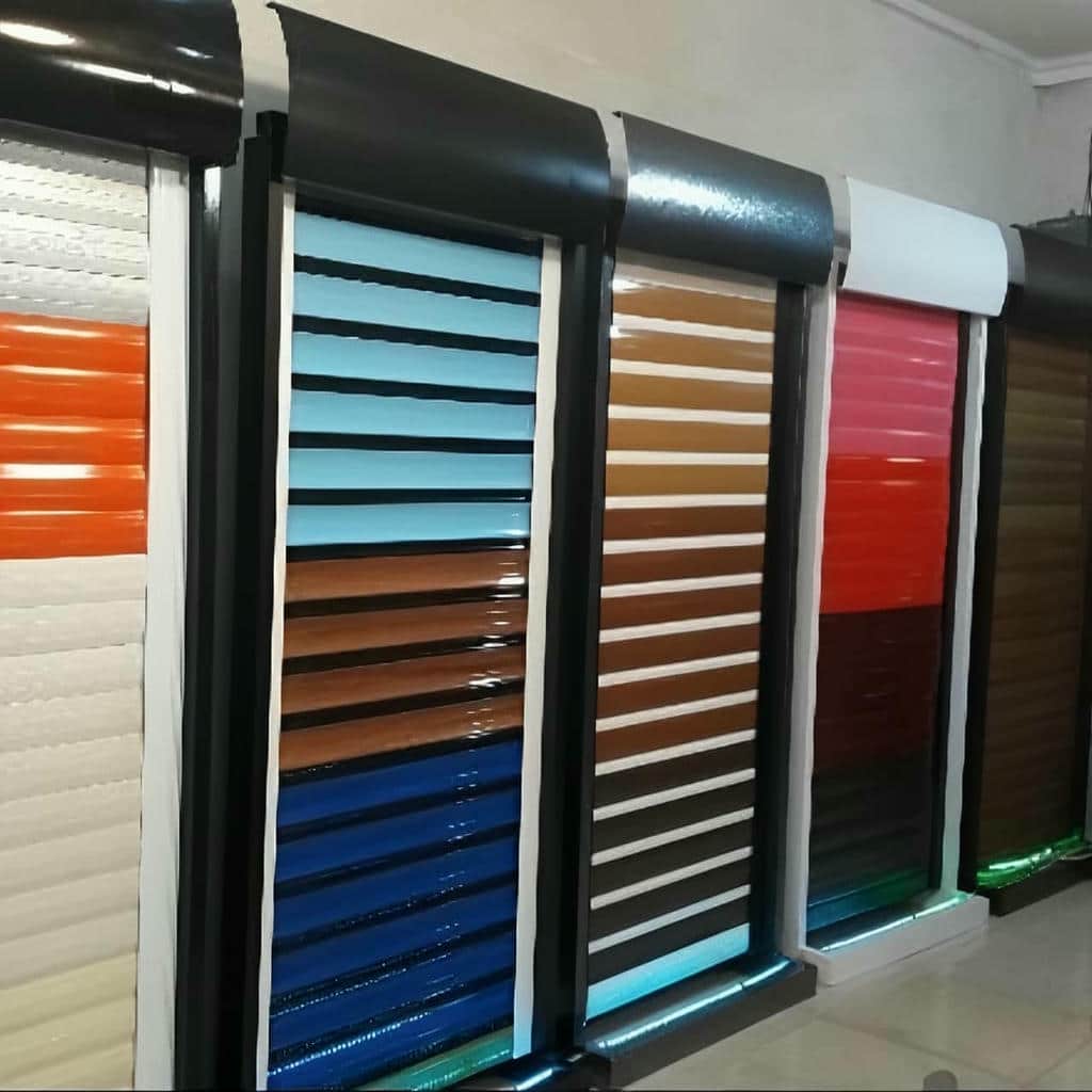 مشاوره خرید ریل کرکره برقی آلومینیومی