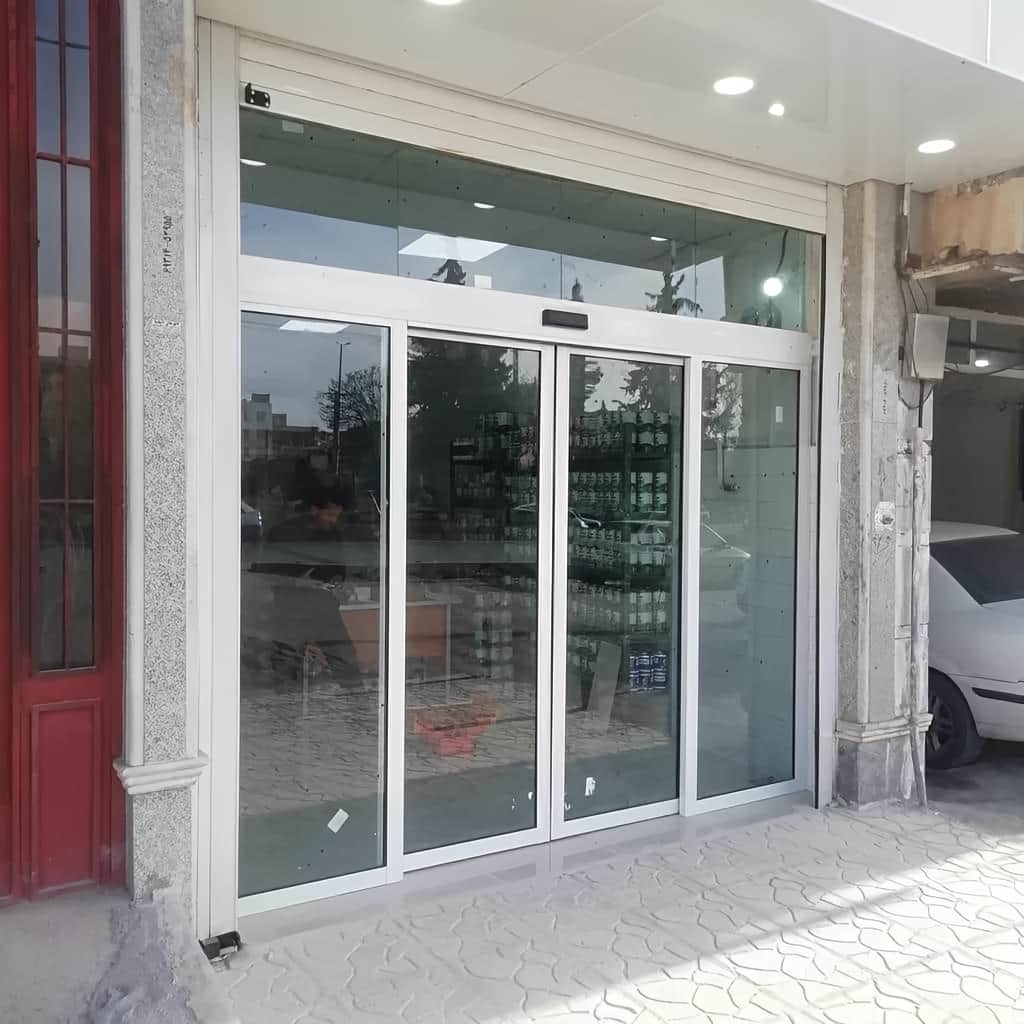استعلام قیمت درب اتوماتیک شیشه ای فروشگاهی