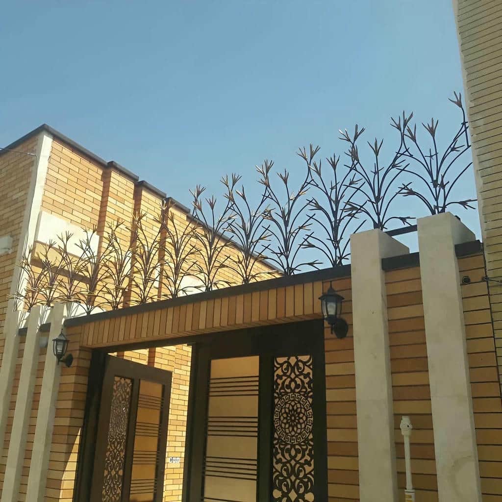 ساخت حفاظ لیلیوم دیوار با میلگرد مقاوم