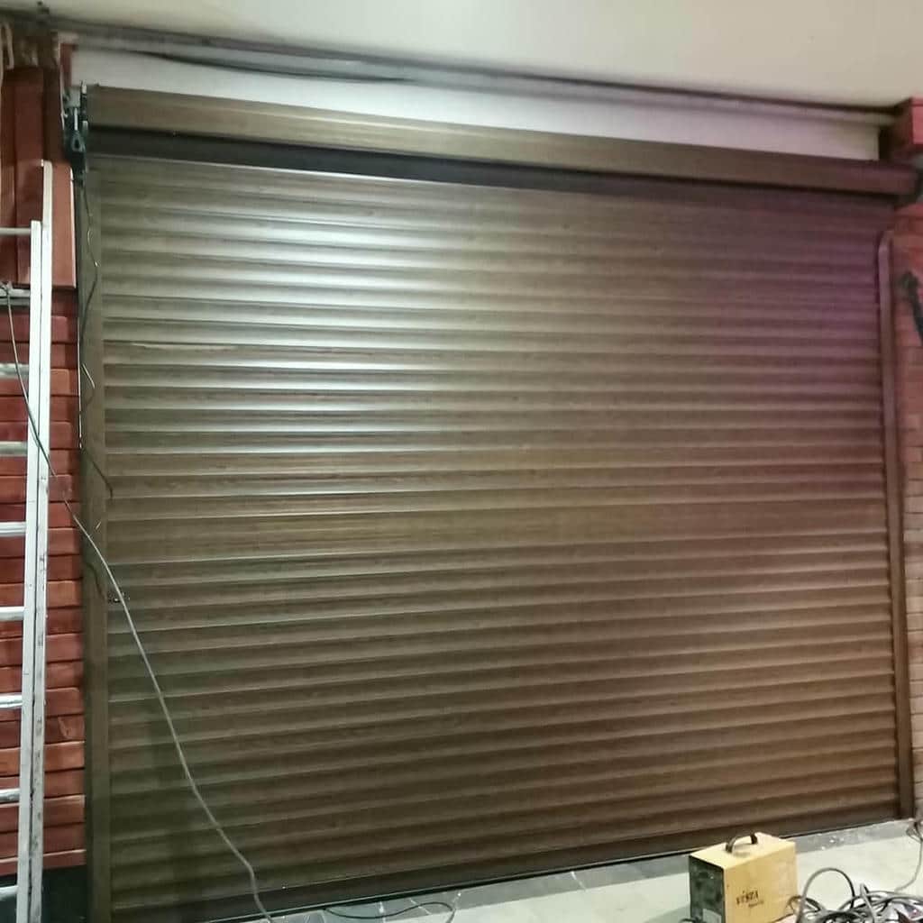 خرید درب کرکره ای مغازه صنعتی