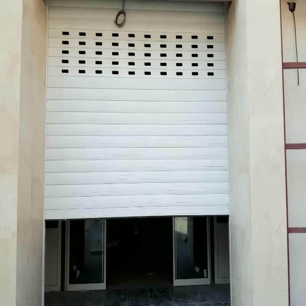 پشتیبانی سفارش کرکره برقی ضد سرقت فروشگاهی