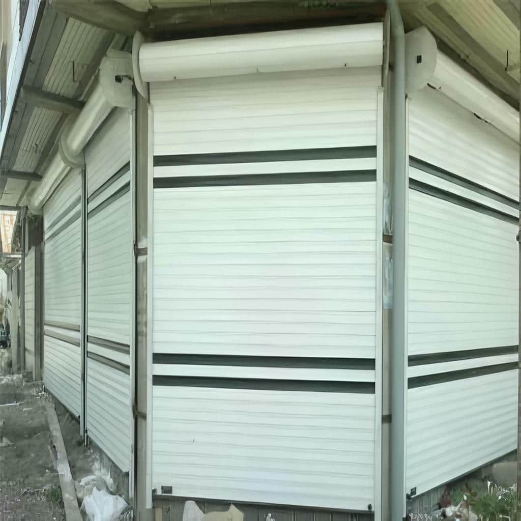 خدمات اندازهگیری درب کرکره ای مغازه صنعتی