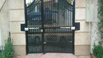 8 طرح درب اتوماتیک ریلی حیاط