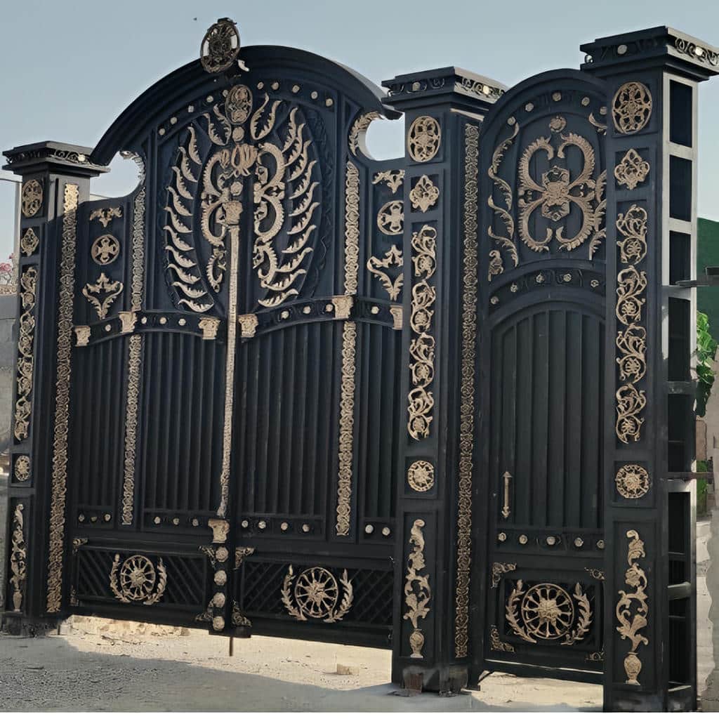 ثبت سفارش درب برش لیزری با طرح هندسی