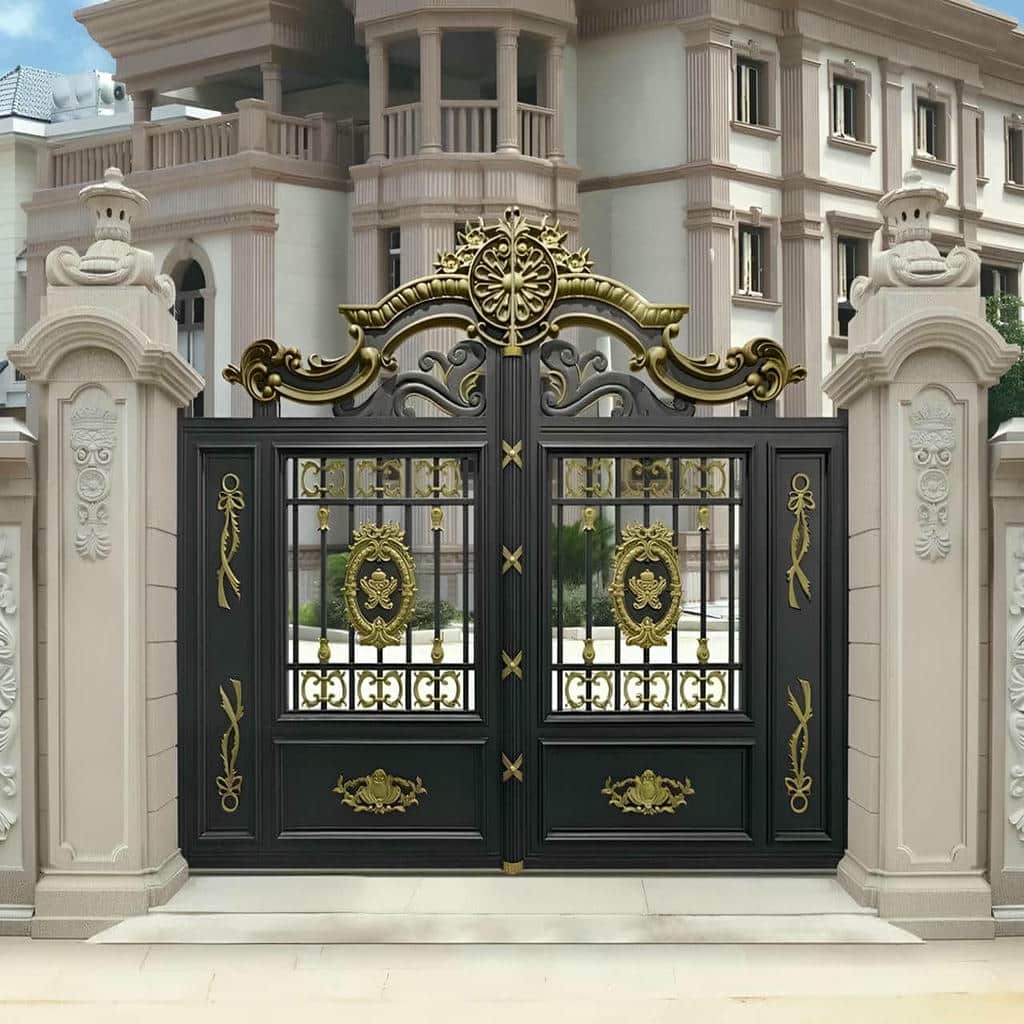 خدمات طراحی درب کتیبه دار نیم دایره