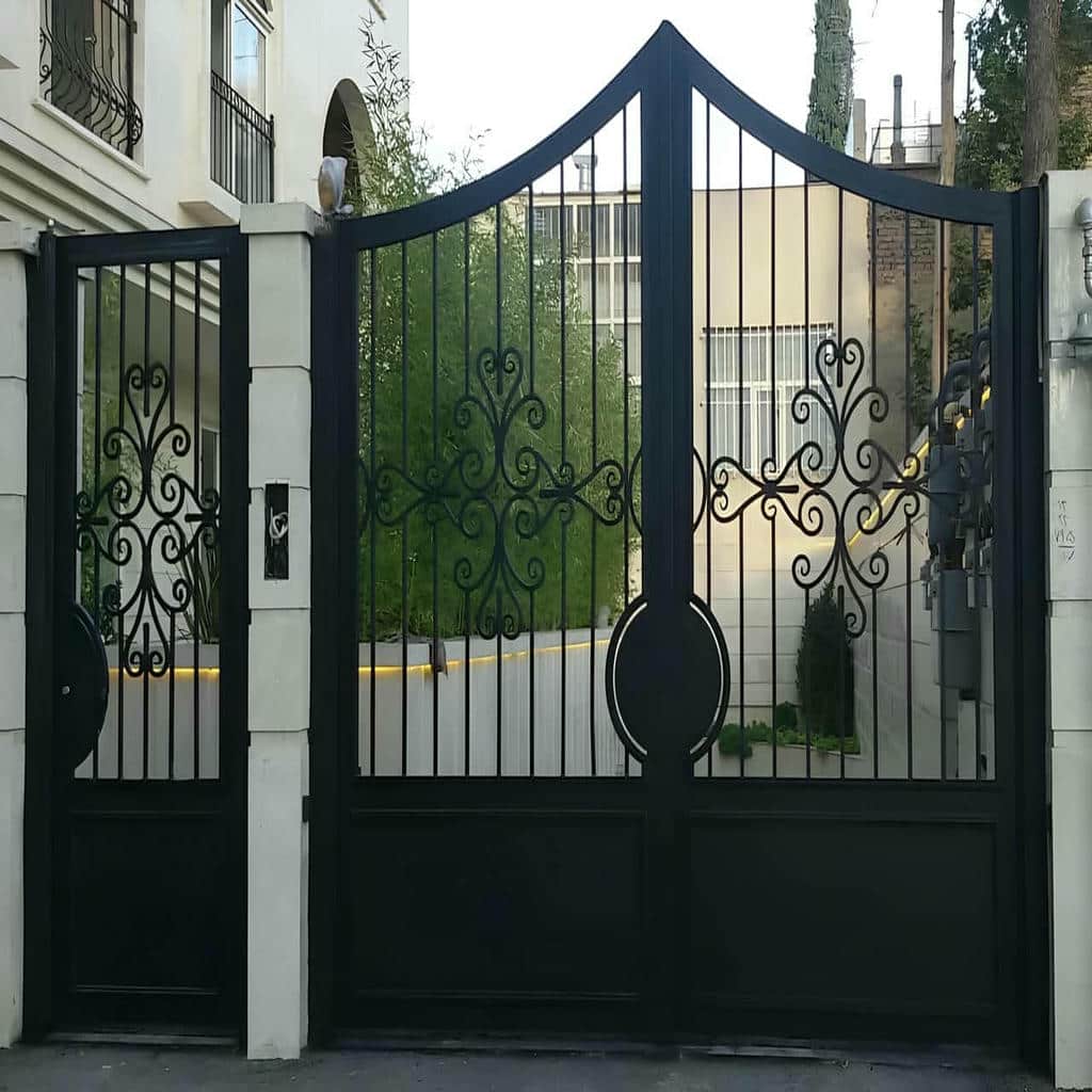 12 مدل درب پارکینگ لوکس ورودی ویلا