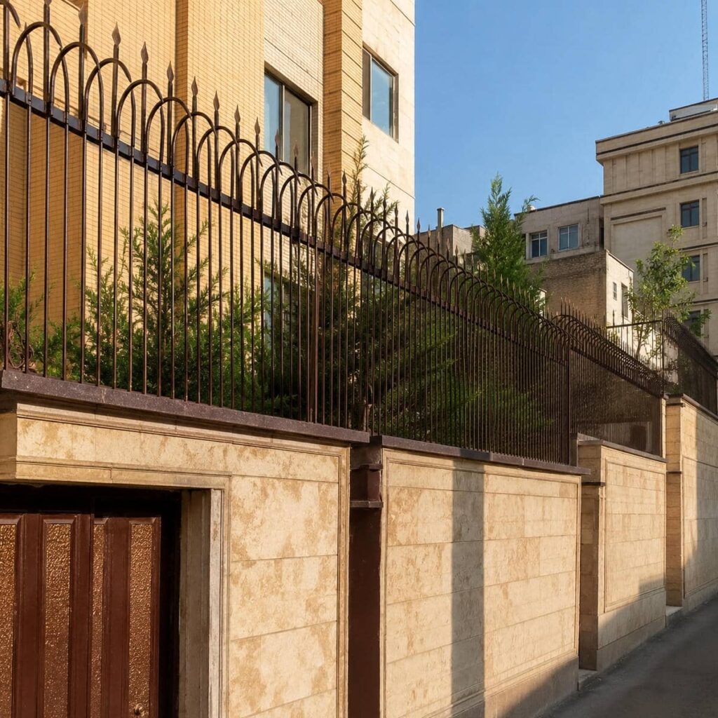 استعلام قیمت حفاظ دیوار مدرن خطی