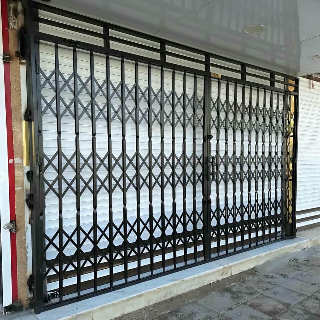 حفاظ ضربدری آکاردئونی با بررسی محل نصب