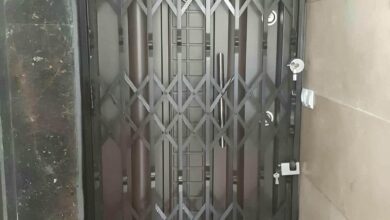 گارد درب آپارتمان با ابعاد سفارشی بزرگ