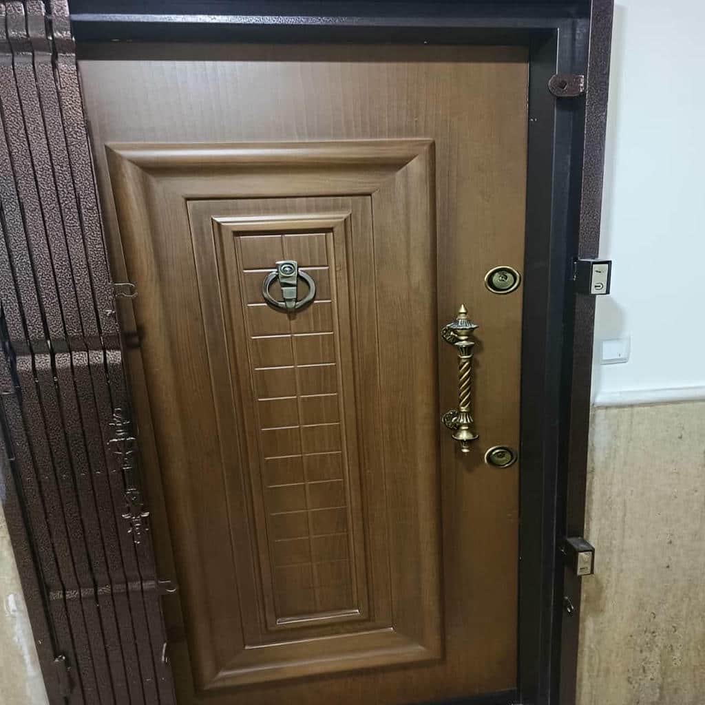 نرده آکاردئونی مدل فلزی