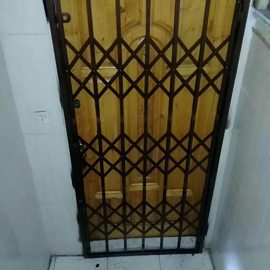 حفاظ ریلی درب با ابعاد سفارشی ورودی