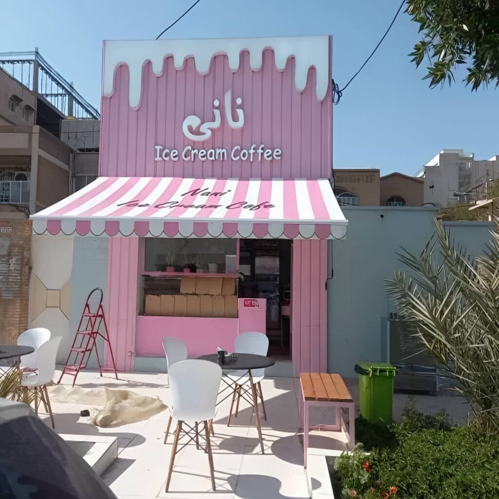 سایبان پارکینگ بازویی با ابعاد سفارشی فضای خودرو
