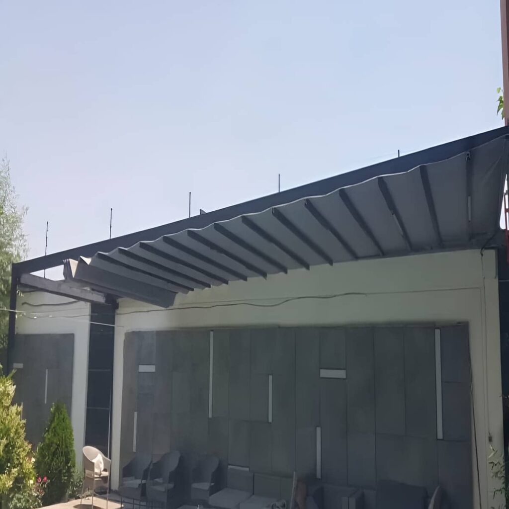 سایبان دوطرفه برای فضای باز سایبان دوطرفه برای فضای باز