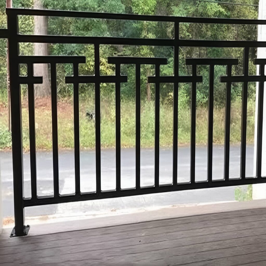 نرده بالکن ویلایی در فضای باز ویلا