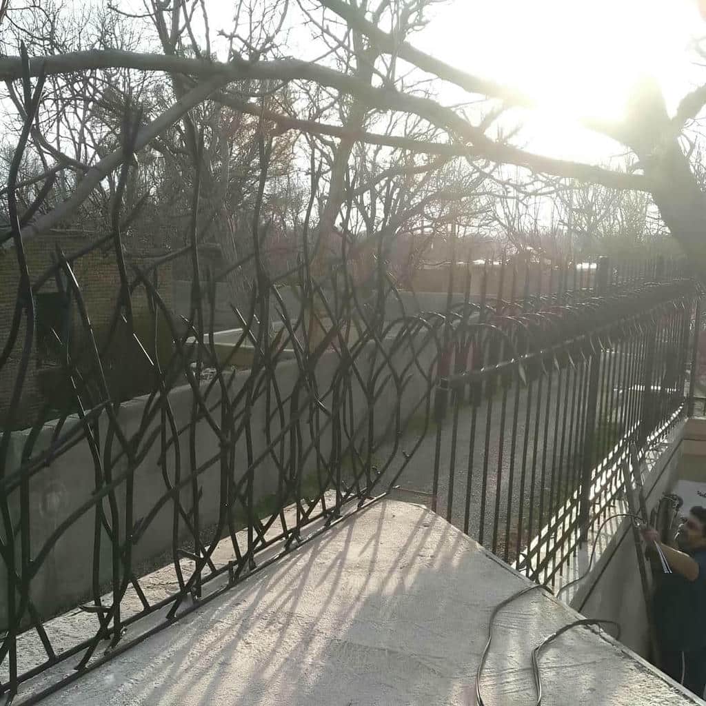 حفاظ ضد سرقت دیوار مدل شاخ گوزنی