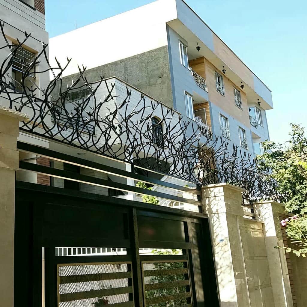 حفاظ دیوار با مدل شاخ گوزنی ایرانی