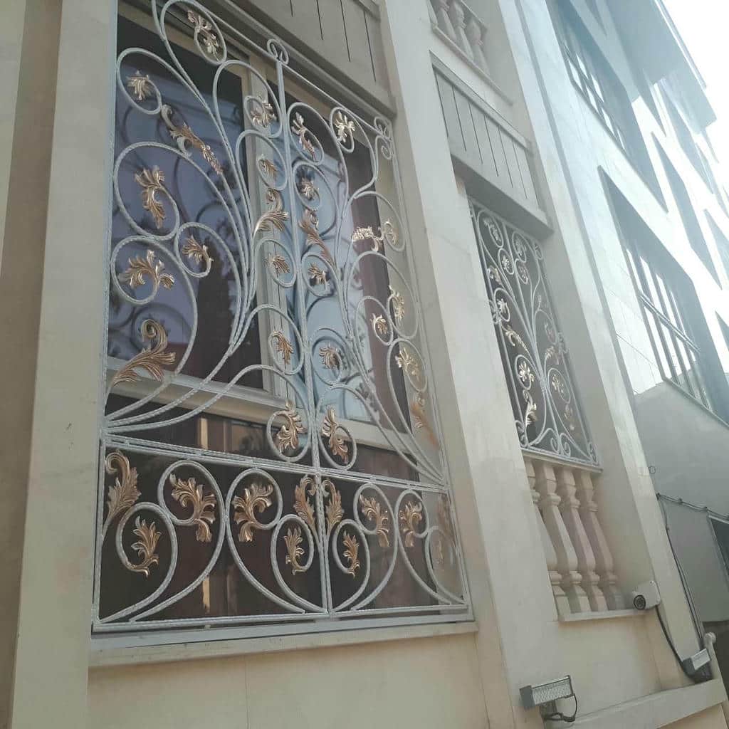 حفاظ پنجره دوجداره برای ساختمان لوکس