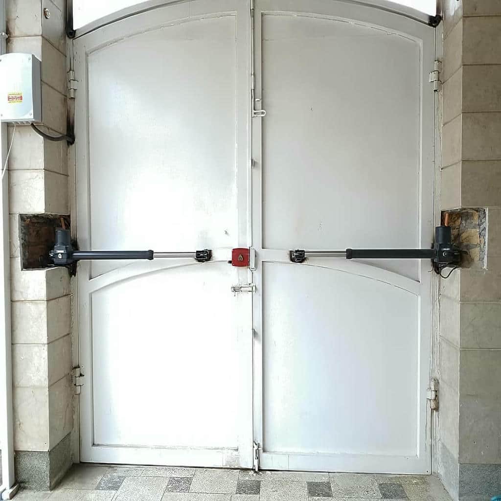 جک درب پارکینگ هماهنگ با ابعاد درب