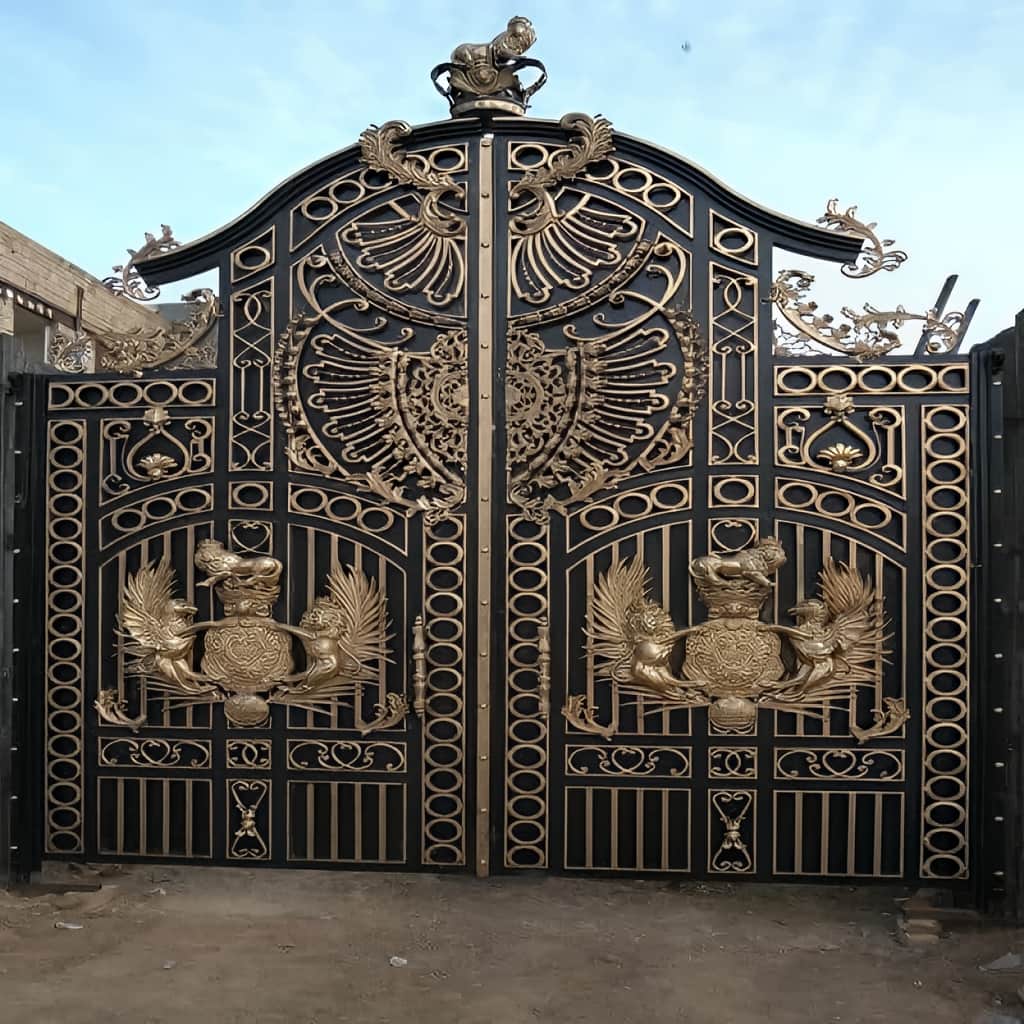 درب پارکینگ با مدل مدرن