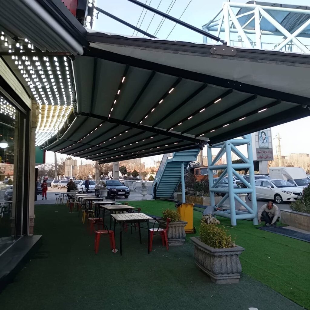 تصویر مشاوره انتخاب رنگ پارچه برای نمای آجری