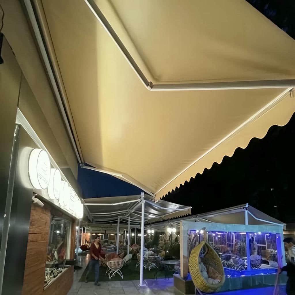 مرکز فروش سایبان برقی با مشاوره نگهداری در استان همدان