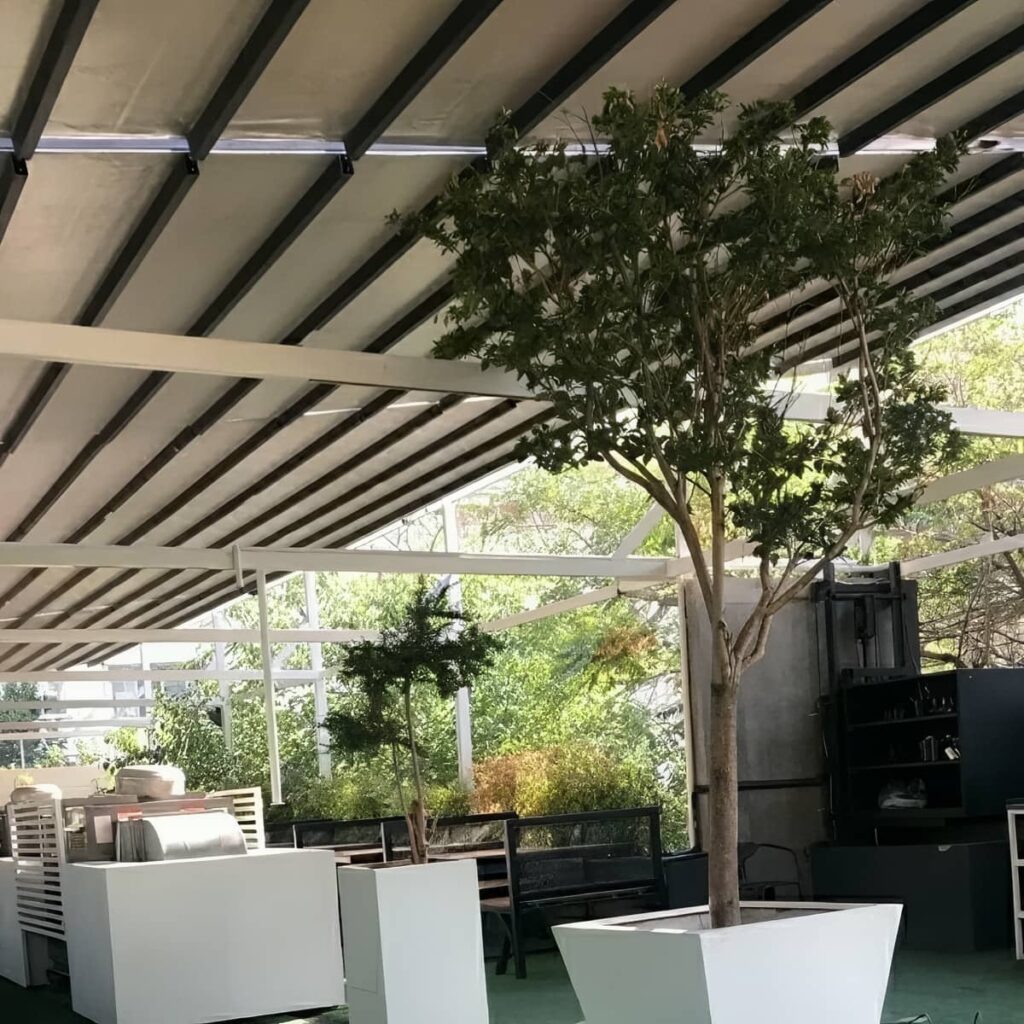 مرکز فروش سایبان برقی با بررسی ضمانت و قرارداد نصب در استان کرمانشاه