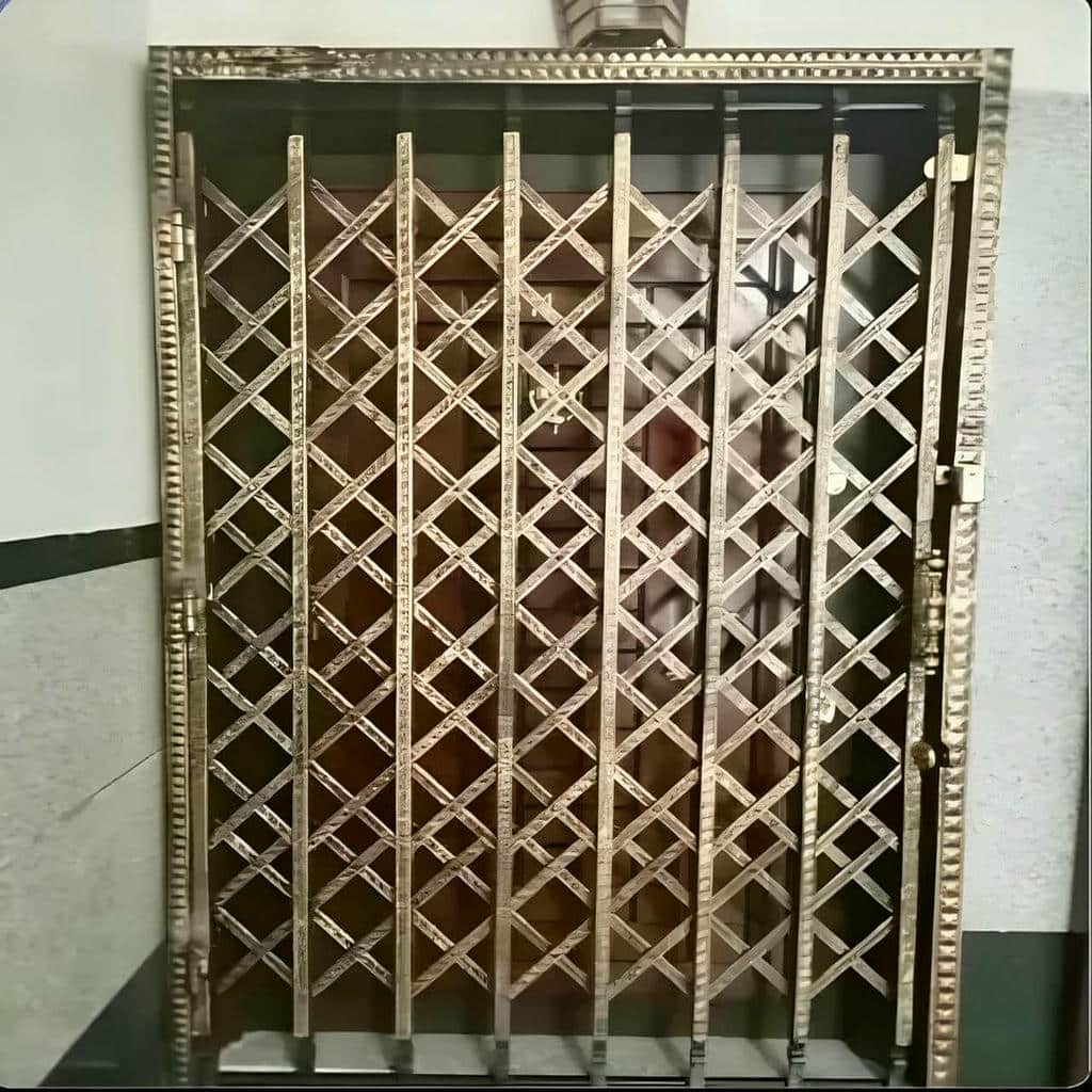 نمونه شبکه لوزی متراکم برای در واحد مسکونی