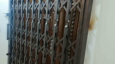 مرکز فروش حفاظ درب آکاردئونی برای ورودی مسکونی در استان لرستان