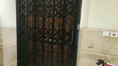 مرکز فروش حفاظ درب آکاردئونی برای دهانه‌های بزرگ در رشت و حومه