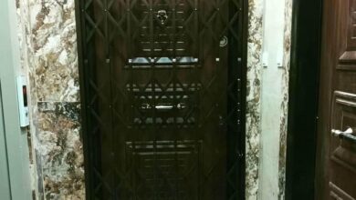 مرکز فروش حفاظ درب آکاردئونی ویژه مجتمع‌های پرتردد در خرم آباد و حومه
