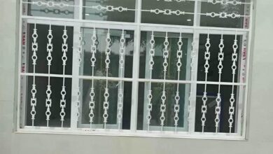 حفاظ پنجره آهنی مشکی در استان خراسان جنوبی