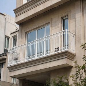 مرکز فروش نرده بالکن با بررسی پایه و اتصالات در قزوین و حومه